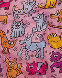 Baggu-Sac Reutilisable Standard Animaux Keith Haring Motifs
