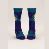 Blue Q - Bas Pour Hommes - Big Space Nerd - Face