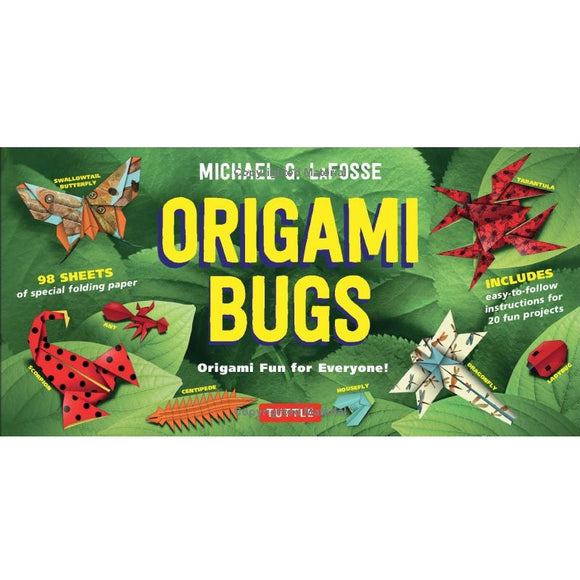 Ensemble D'Origami Ornithologique Origami Bugs