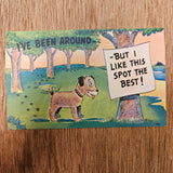 Ephemera - Carte Postale Vintage - I've Been Around --
