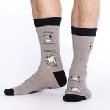 GLS-Chaussette pour Homme-Yoga Pug Lifestyle