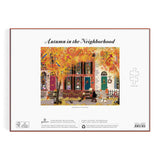 Galison Casse-Tête 1000 Morceaux Autumn In The Neighborhood 1000 Piece Puzzle Verso