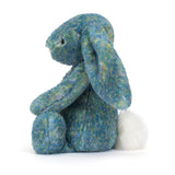JellyCat-Bashfull Bunny Luxe Azure 25ieme Cote