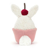 Jelly Cat-Delicat Cupcake Lapin Dos