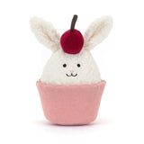 Jelly Cat-Delicat Cupcake Lapin Face