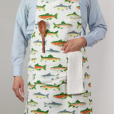 Now Design - Tablier - Gone Fishin Chef's Porté Poches