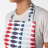 Now Design - Tablier - Little Fish Chef's Porté Encollure