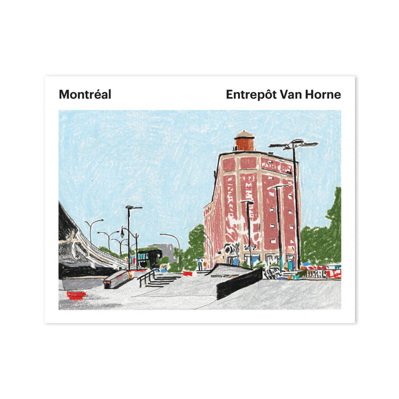 Paperole - Carte Postale - Montréal Entrepôt Van Horne 