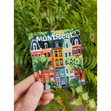 RippleSplash Studio - Aimant Maison Rangée Montreal Taille