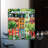 RippleSplash Studio - Aimant Maison Rangée Montreal