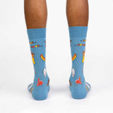 Sock It To Me Bas À Mi-Hauteur Pour Hommes Grillin' It Men's Crew Socks Verso