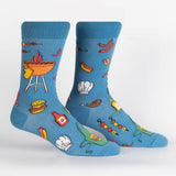 Sock It To Me Bas À Mi-Hauteur Pour Hommes Grillin' It Men's Crew Socks