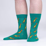 Sock It To Me Bas À Mi-Hauteur Pour Hommes Jokes On You Men's Crew Socks Sur Jambe