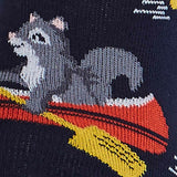 Sock It To Me Bas À Mi-Hauteur Pour Hommes Keep On Paddling Men's Crew Socks Détail