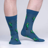 Sock It To Me Bas À Mi-Hauteur Pour Hommes Kind of a Big Dill Men's Crew Socks Sur Jambes