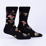 Sock It To Me Bas À Mi-Hauteur Pour Hommes Let that Shiitake Go Men's Crew Socks