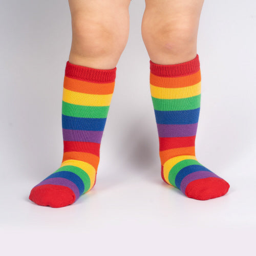 Sock It To Me Bas Genoux Bébé March With Pride Toddler Knee High Socks