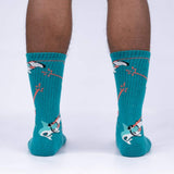 Sock It To Me Bas Hommes Mi-Hauteur Frikkin Laser Beams Mens Crew Socks Verso