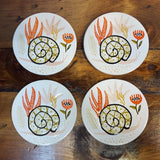 Ensemble de 4 sous-verres - A Small World