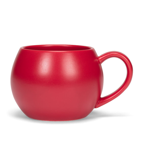 Abbott Matte Ball Mug Red Tasse Boule Rouge Mat 1