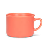 Abbott Tasse Cappuccino Mat Corail Matte Cappuccino Mug Coral 1
