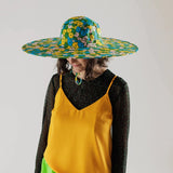 Baggu - Packable Sun Hat - Chapeau Pliable - Flowerbed 2