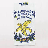 Blue Q Linge À Vaisselle No One Wants To Watch You Eat That Banana Plié