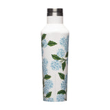 Corkcicle Canada Canteen Bouteille D'Eau Réutilisable Isolée Hydrangée Crème Cream Hydrangea