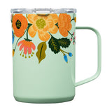 Corkcicle Tasse Isolée Mug - 16 Oz Rifle Paper - Gloss Mint Lively Floral Coté
