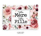 Coussin "Telle mère telle fille" de la Fabrique Champêtre