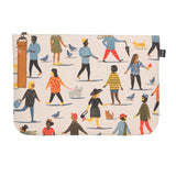 Danica Studio Pochette Folio People Person Sur Fond Blanc Devant