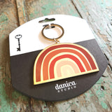 Danica Studio Porte Clefs Solstice Ça Va Bien Aller Fond Bleu