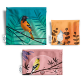 Demain Demain Trio De Sacs À Collation - Oiseaux- Verso