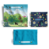 Demain Demain Trio De Sacs À Collation Pour Le Lunch - Les Petites Ouvrières - Verso