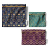 Demain Demain Trio De Sacs Réutilisables - Art Déco