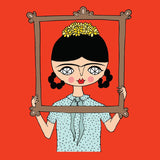 Demain Demain Trio De Sacs Réutilisables - Cara Carmina - Frida Kahlo Détail 3