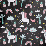 Demain Demain Trio Sacs Réutilisables Julie Cossette - Licornes Détail 1