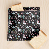 Demain Demain Trio Sacs Réutilisables Julie Cossette - Licornes Grande Pochette 2