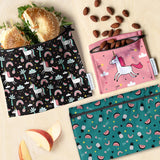 Demain Demain Trio Sacs Réutilisables Julie Cossette - Licornes