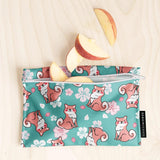 Demain Demain Trio Sacs Réutilisables Marjorie Blais Simard - Chibi Kawai Corail Format Petit