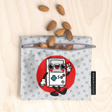 Demain Demain Trio Sacs Réutilisables Marjorie Blais Simard - Godzilla Rouge Pochette Moyenne