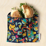 Demain Demain Trio Sacs Réutilisables Marjorie & Cie - Machine De L'espace Grande Pochette Grande Life Style