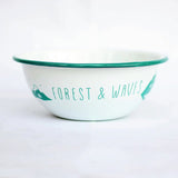 Forest&Waves Bol Tôle Émaillée Bowl Sarcelle 2