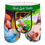 Good Luck Sock - Bobettes Boxer Bob Ross Peinture