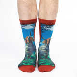 Bas Triceratops Dinos pour Hommes