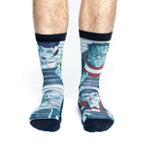 Good Luck Sock Bas Pour Homme Halloween Mug shots 2