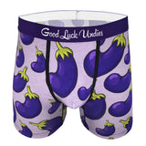 Good Luck Sock Boxer Aubergine