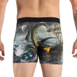Good Luck Sock Undies Boxer Pour Homme Kraken 4 Derrière