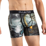Good Luck Sock Undies Boxer Pour Homme Kraken 5 Devant
