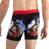 Good Luck Sock Undies Boxer Pour Homme Rambo 4 Derrière